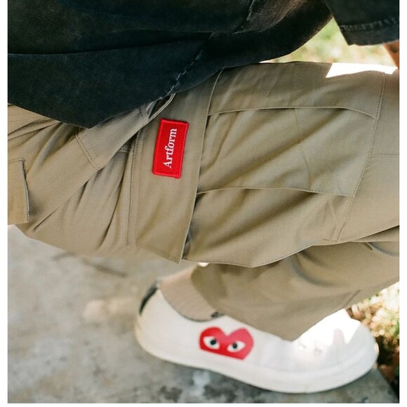 Artform Ripstop Cargo Pants Mens XL 40X30 Khaki Fatigue Button Fly Skate Rothco - Picture 3 of 14